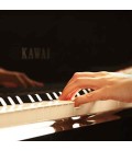 Piano Vertical Kawai K 600 134cm Preto Polido 3 Pedais