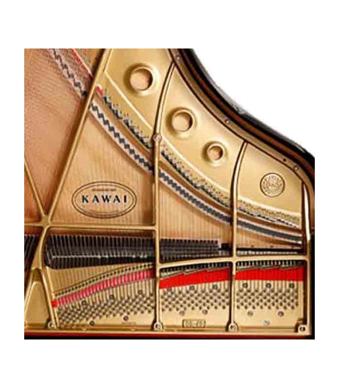 Piano de Cauda Kawai GL 40 180cm Preto Polido 3 Pedais