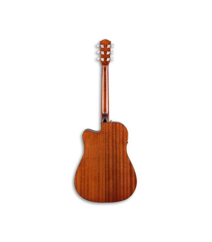 Fondo de la guitarra Fender CD-60SCE All Mahogany