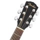 Head of Fender guitar CD 60SCE Black