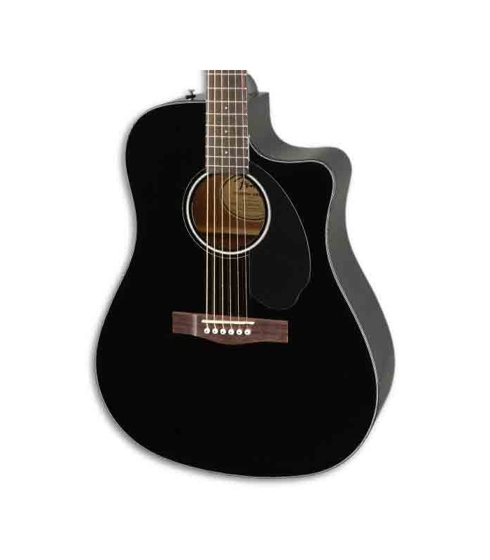 Fender dreadnought CD 60SCE Negra | Guitarra eletroacústica