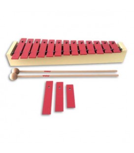 Glockenspiel Honsuy 49020 Soprano Diatónico Do/La con Mazas