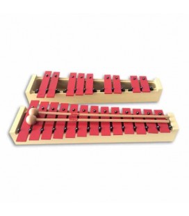 Glockenspiel Honsuy 49520 Soprano Cromático Dó a Lá con Mazas