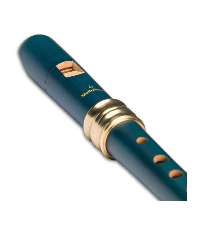 Flauta Bisel Mollenhauer 4119B Dream Soprano Pearwood Azul Barroca