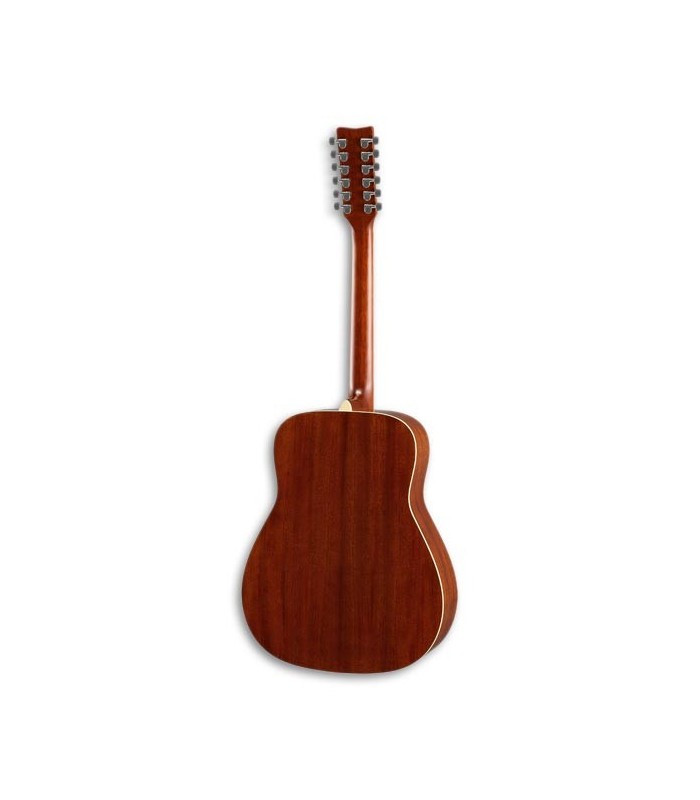Back of guitar Yamaha FG820 12 strings Natural