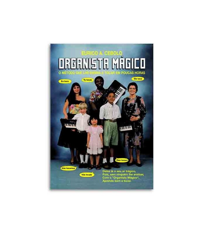 Eurico Cebolo Book Método Organista Mágico OM