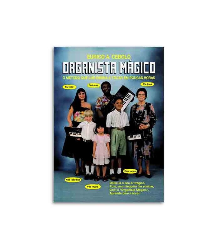 Livro Eurico Cebolo OM Método Organista Mágico