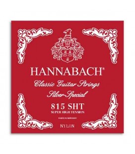 Juego de Cuerdas Hannabach E815SHT Super Alta Tensión Nilón para Guitarra Clásica