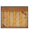 O piano vertical Kawai K 200 tem 114cm de altura