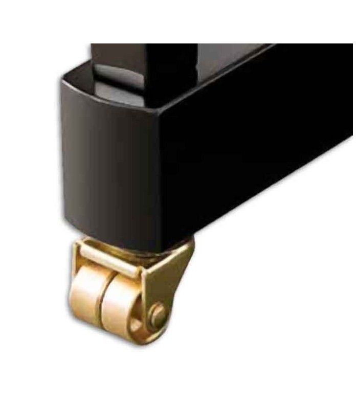Piano Vertical Kawai rodas para deslocação