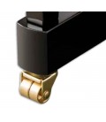 Piano Vertical Kawai rodas para deslocação