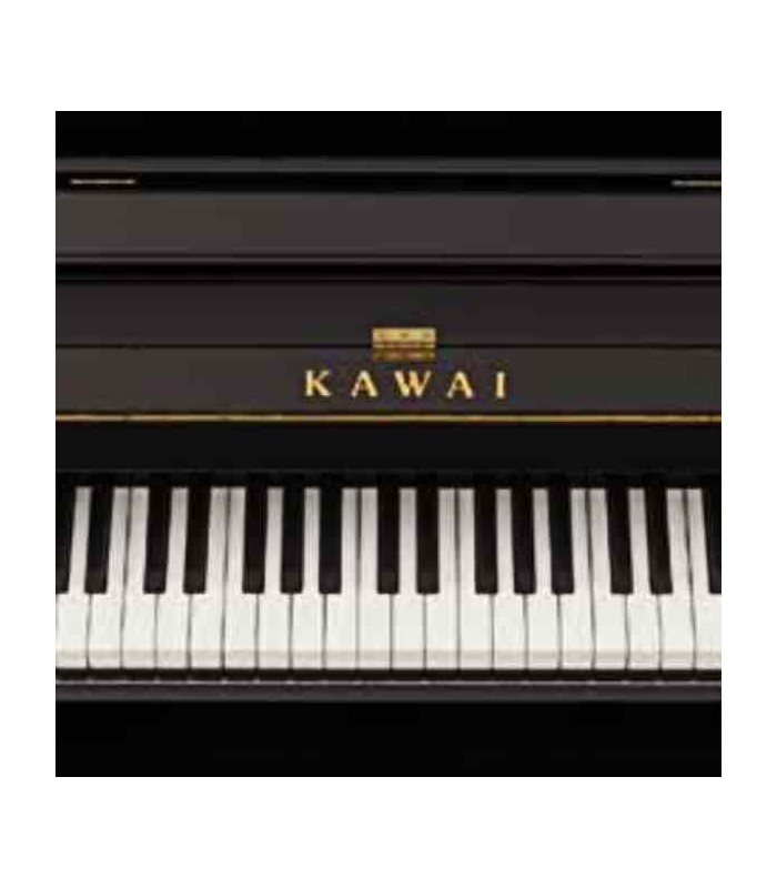 Kawai Upright Piano K-300 keyboard and logo