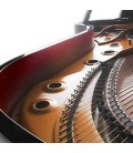 Piano de Cauda Kawai GX 1 166cm Preto Polido 3 Pedais