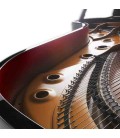 Kawai Grand Piano GX 6 214cm Polished Black 3 Pedals