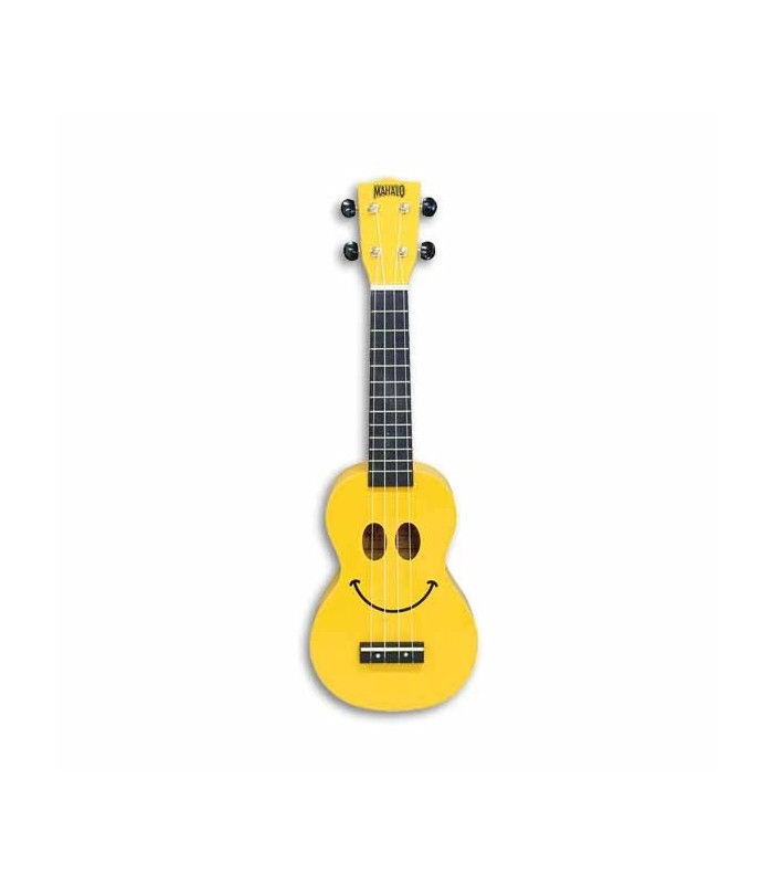 Foto frontal do ukulele Mahalo USMILE