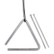 Triangulo LP LP311C Profesional Acero 06 15cm con Batidor