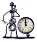 SML Cellist Statuette Clock