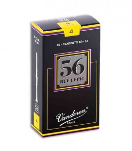 Palheta Vandoren Clarinete 4 CR504 Rue Lepic