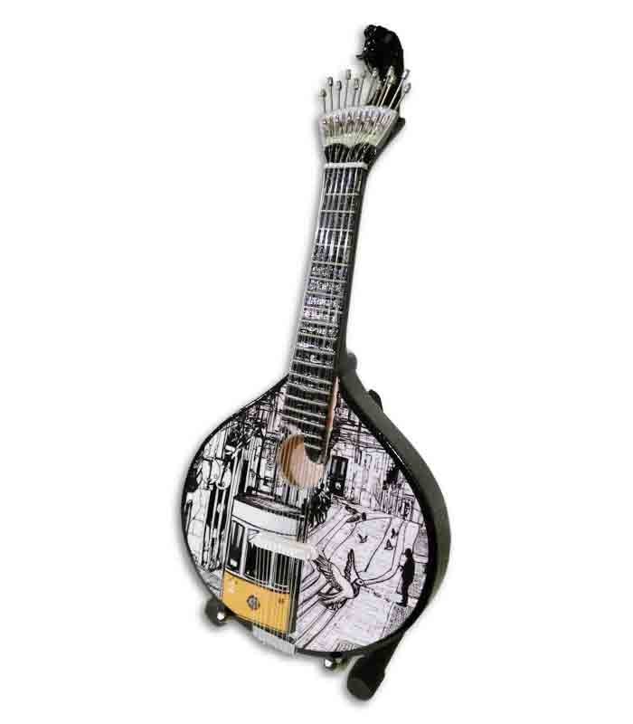 Miniatura de Guitarra Portuguesa CNM Tranvía 547 con Estuche