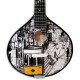 Miniatura de Guitarra Portuguesa CNM Tranvía 547 con Estuche