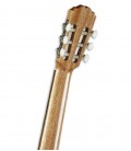 Os carrilhões da guitarra clássica eletroacústica Alhambra 1C EZ são niquelados