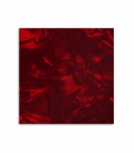 Guarda Unhas Ortolá 7495 14 x 14 cm Imitação Nácar Vermelho