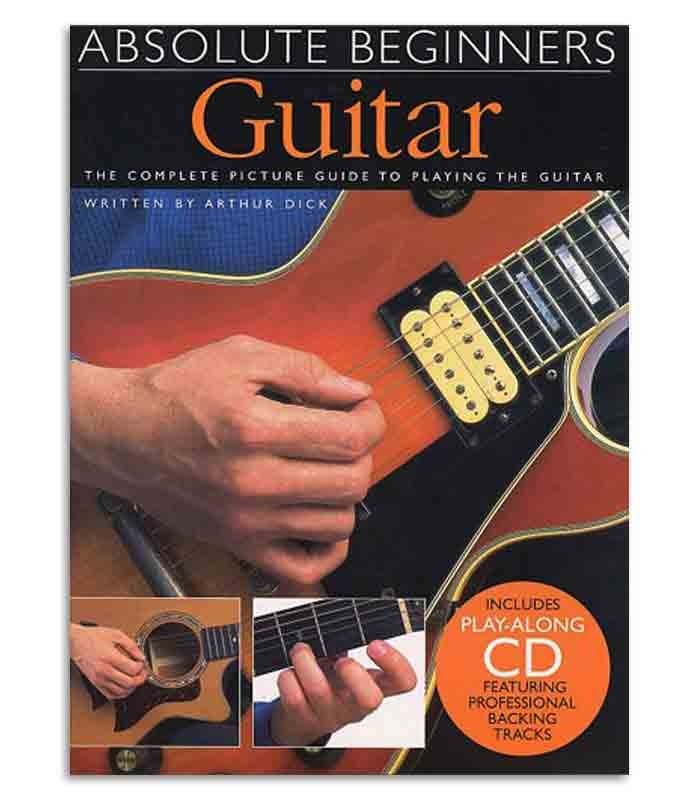 Livro Music Sales AM92615 Absolute Beginners Guitar Book CD