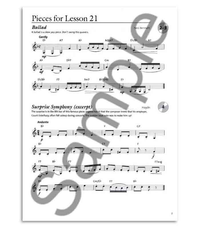 Libro Music Sales BM12177 A New Tune a Day Clarinet Book 2 con CD
