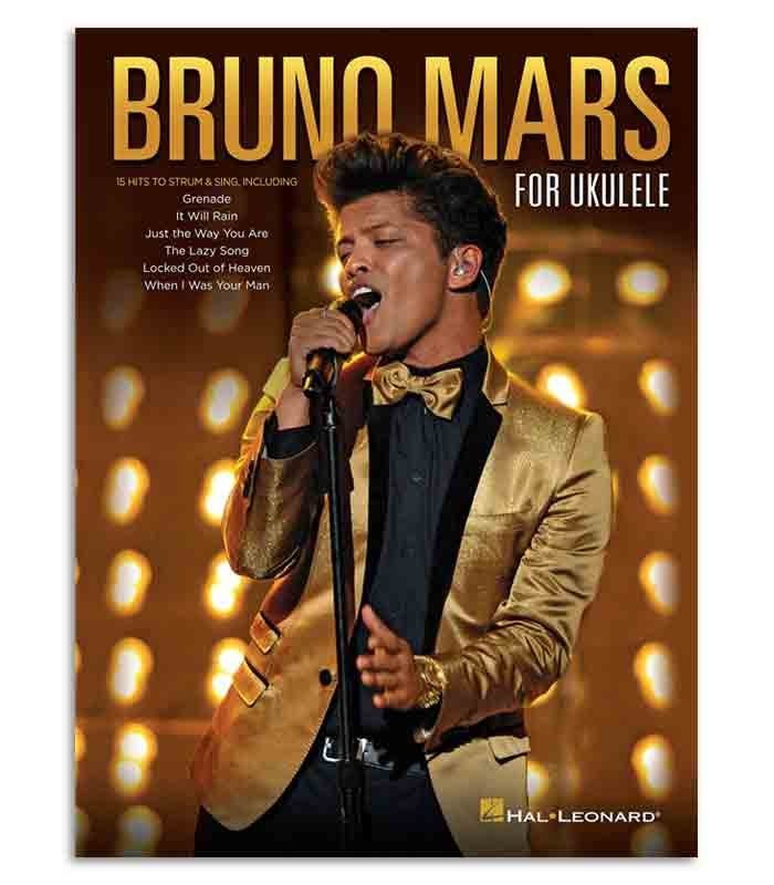 Libro Music Sales HL00125527 Bruno Mars para Ukelele