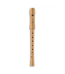 Flauta Bisel Moeck 1212 School Soprano Pearwood Barroca