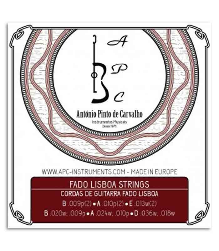 Photo of  the packge for string set APC CORGFLS