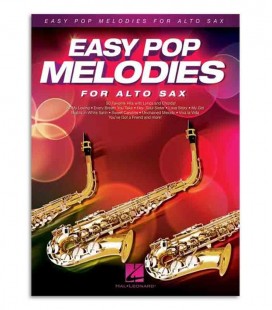 Libro Music Sales HL00125786 Easy Pop Melodies Sax Alto
