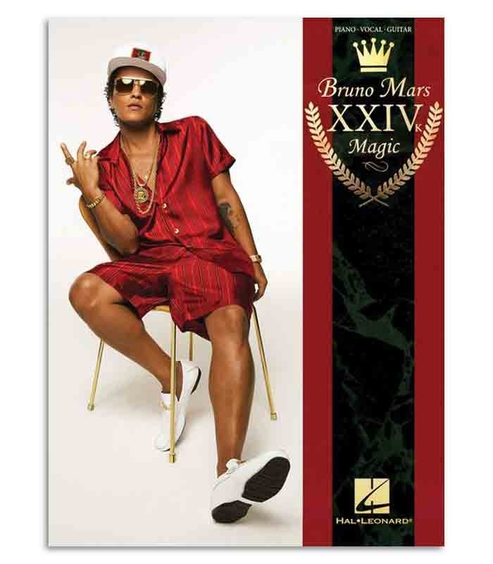 Livro Music Sales HL00218254 Bruno Mars 24K Magic