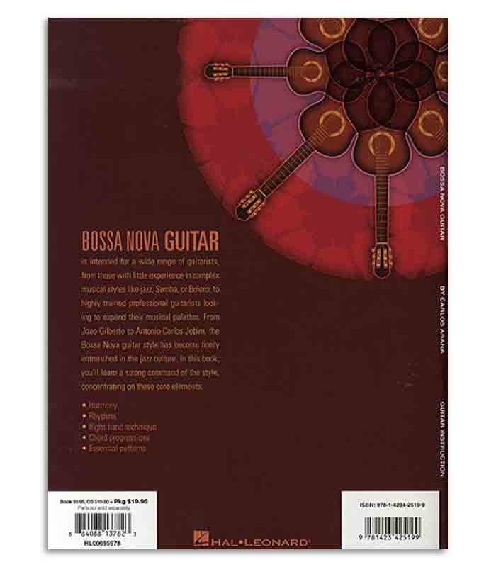 Book Bossa Nova Guitar Carlos Arana HL00695978