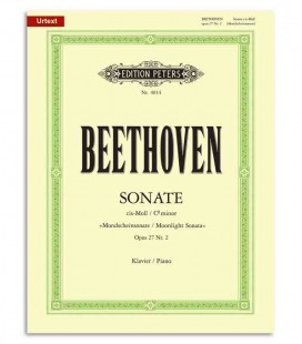 Cover of Beethoven Sonata in C Sharp Minor Moonlight OP27/2