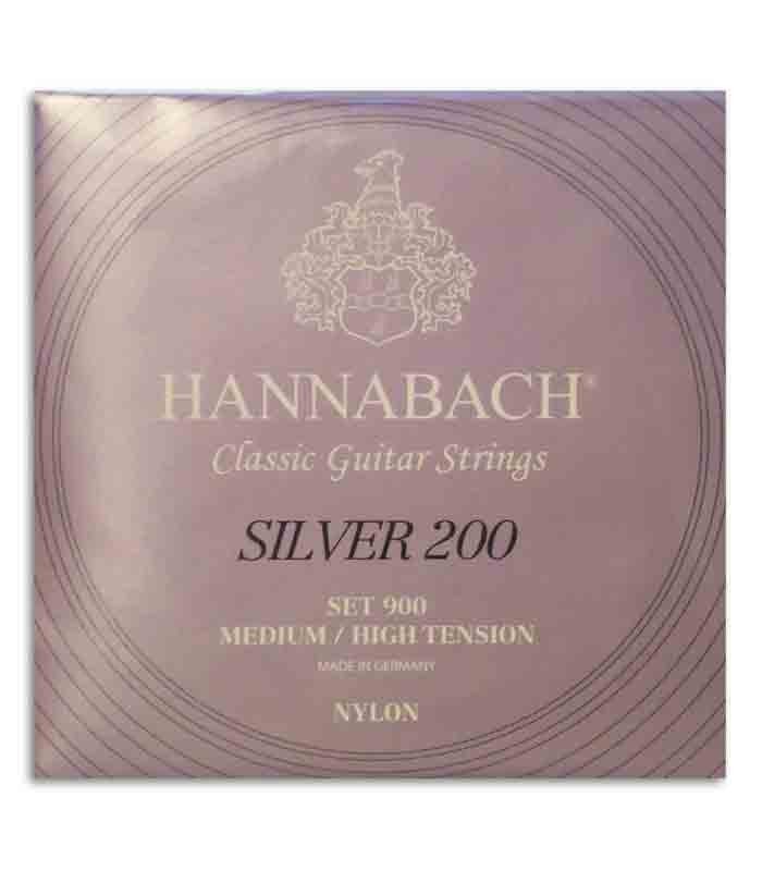 Foto de la embalage de las cuerdas Hannabach E900 MHT