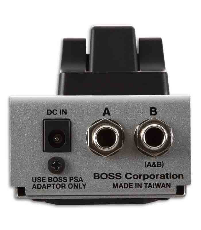 Conexiones del pedal Boss FS-7 