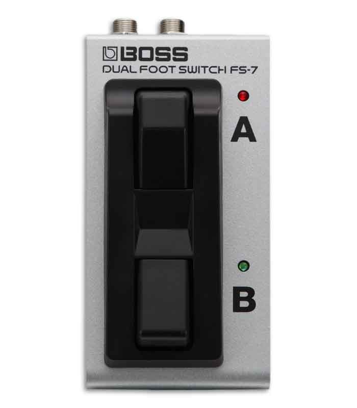 Foto superior do pedal Boss FS-7 