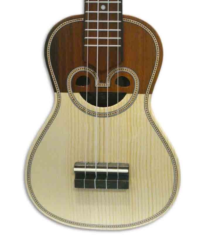 Cuerpo del ukulele APC SS103 Soprano