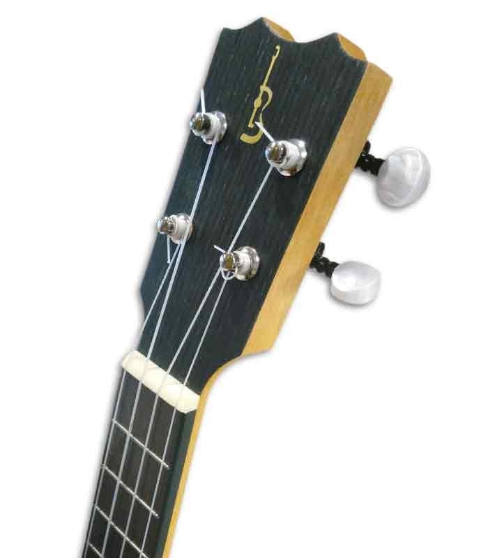 Cabeça do ukulele APC CS103 Concerto Boca de Raia