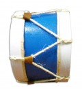 Foto lateral del bombo MMG 25cm en azul