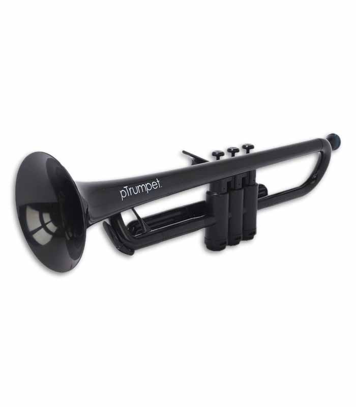 Foto a 3/4 de la trompeta Ptrumpet