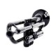 3/4 photo of the trumpet Ptrumpet from mouthpiece side