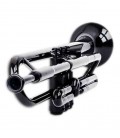 3/4 photo of the trumpet Ptrumpet from mouthpiece side