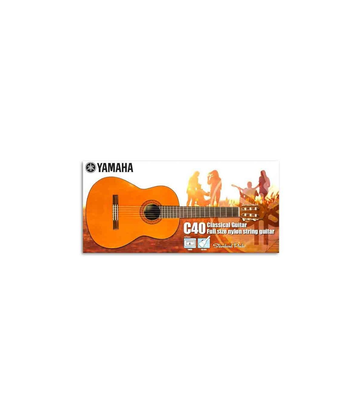 Yamaha on sale c40 pack