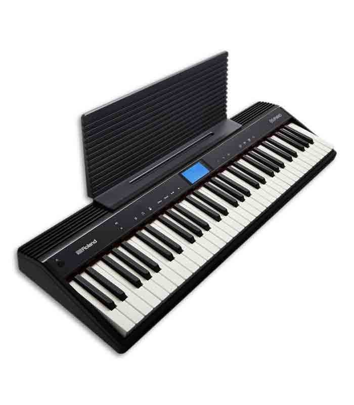 Roland 61 Keys Keyboard Go Piano Black