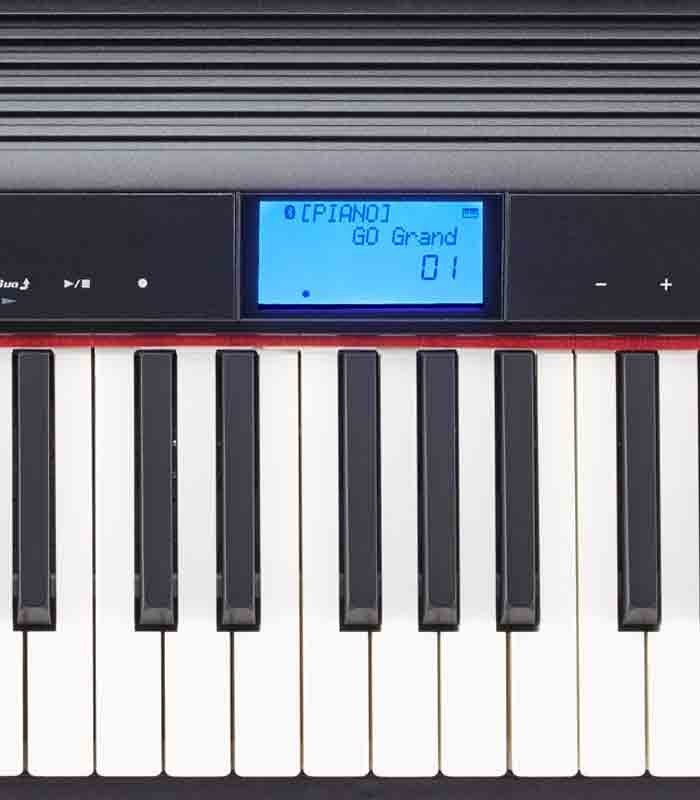 Teclado Roland Go Piano 61 Teclas Preto