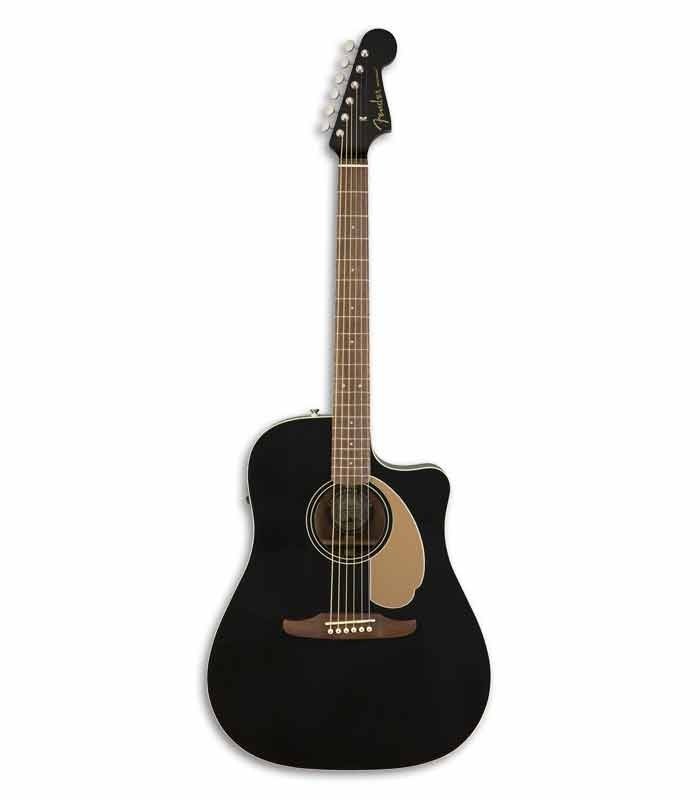 Fender California Redondo Player Jetty Black |Guitarra Electroacústica