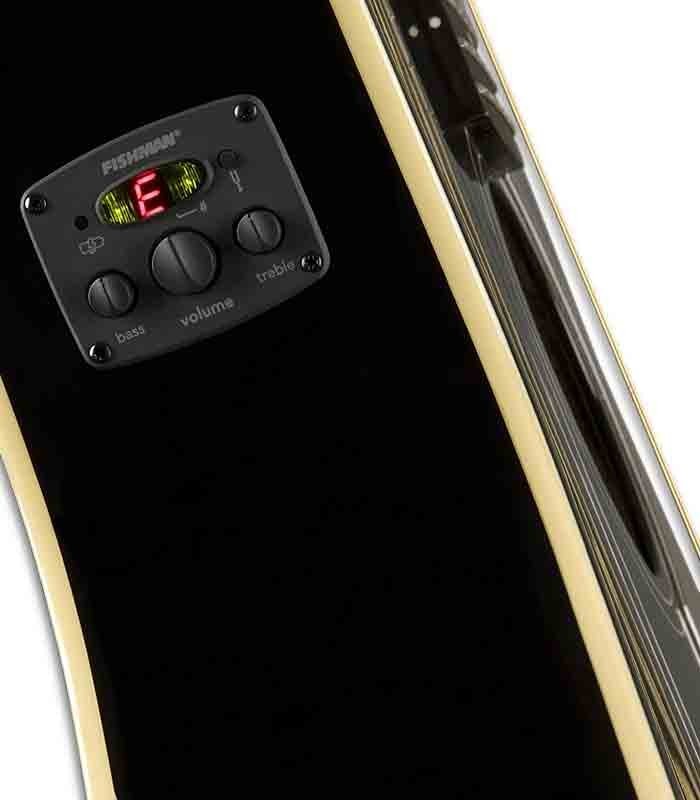 Guitarra Eletroacústica Fender California Redondo Player Jetty Black JTB