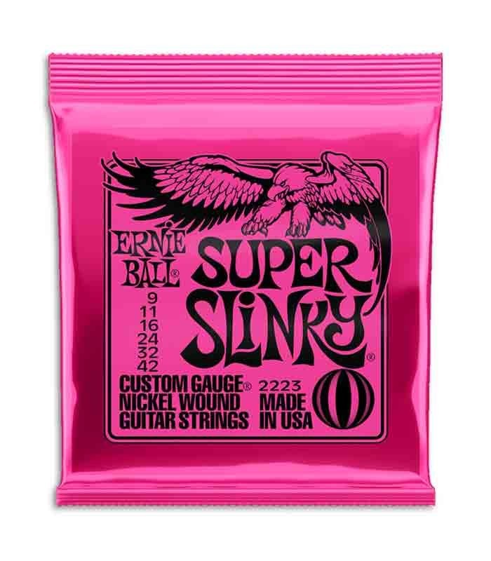 Juego de Cuerdas Ernie Ball 2223 009 a 042 para Guitarra Eléctrica